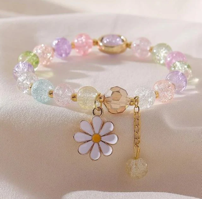 Brazalete de Flor Elegante